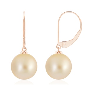 Round AA Golden South Sea Cultured Pearl