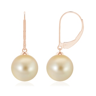 Round AAA Golden South Sea Cultured Pearl
