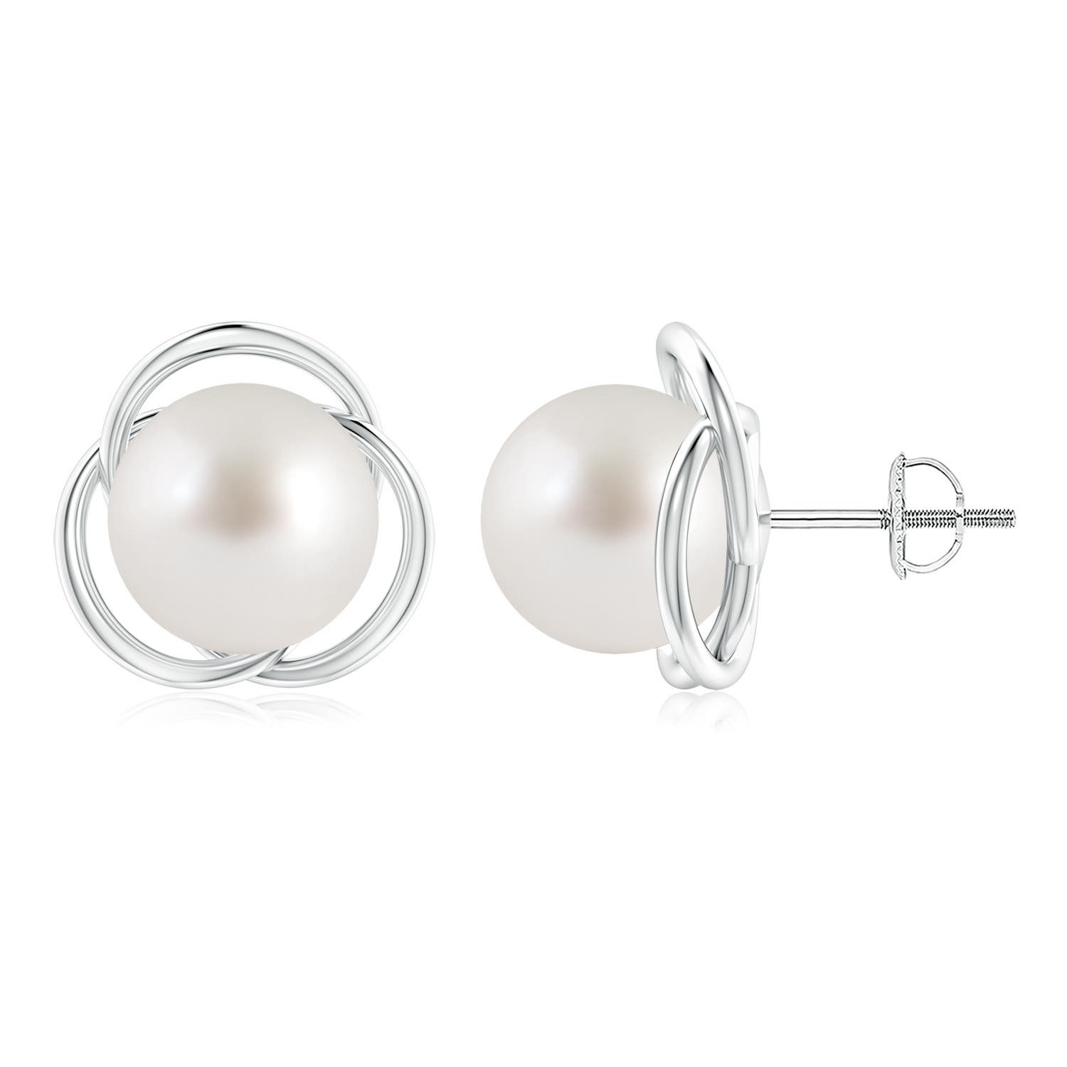 AAA - South Sea Cultured Pearl / 14.4 CT / 14 KT White Gold