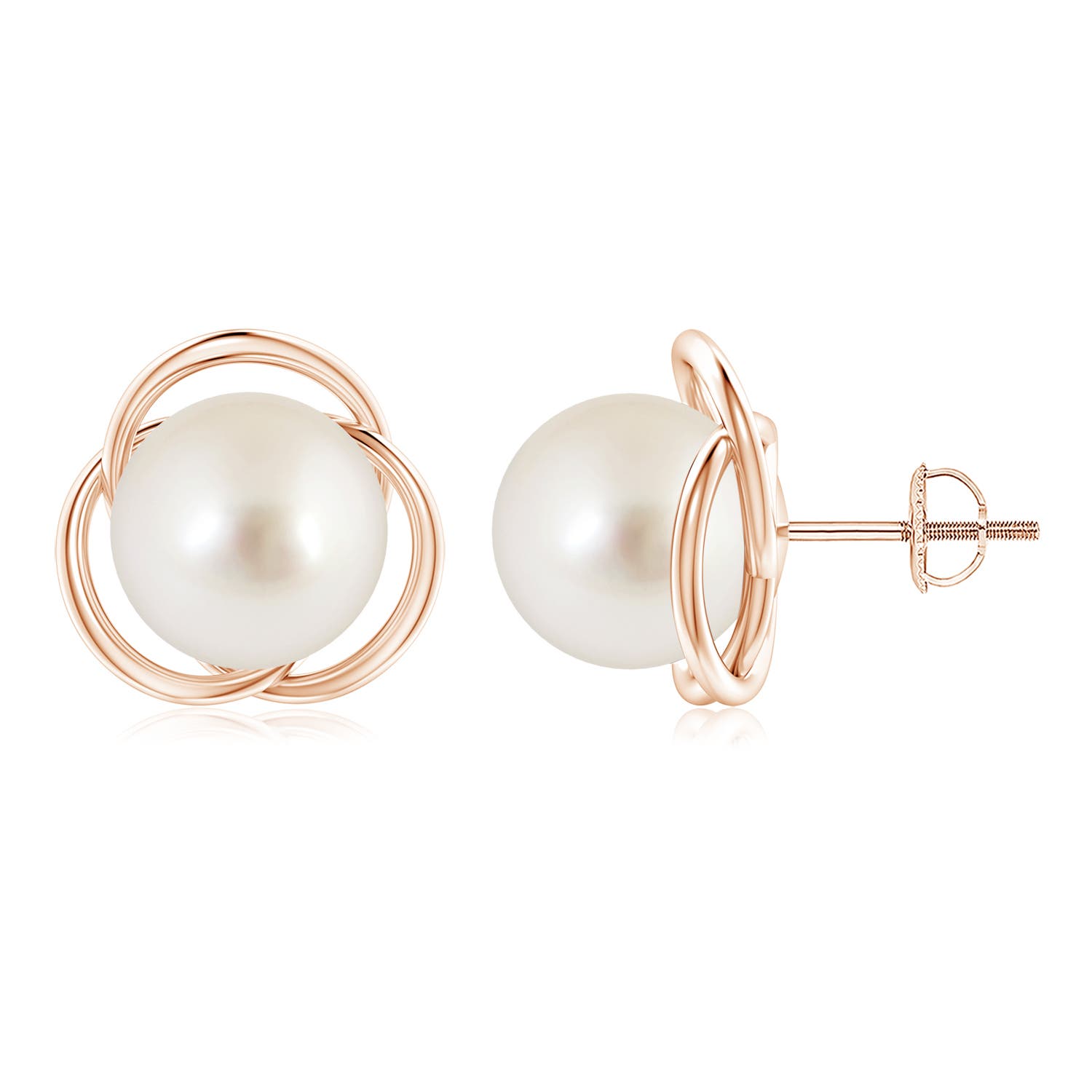 AAAA - South Sea Cultured Pearl / 14.4 CT / 14 KT Rose Gold