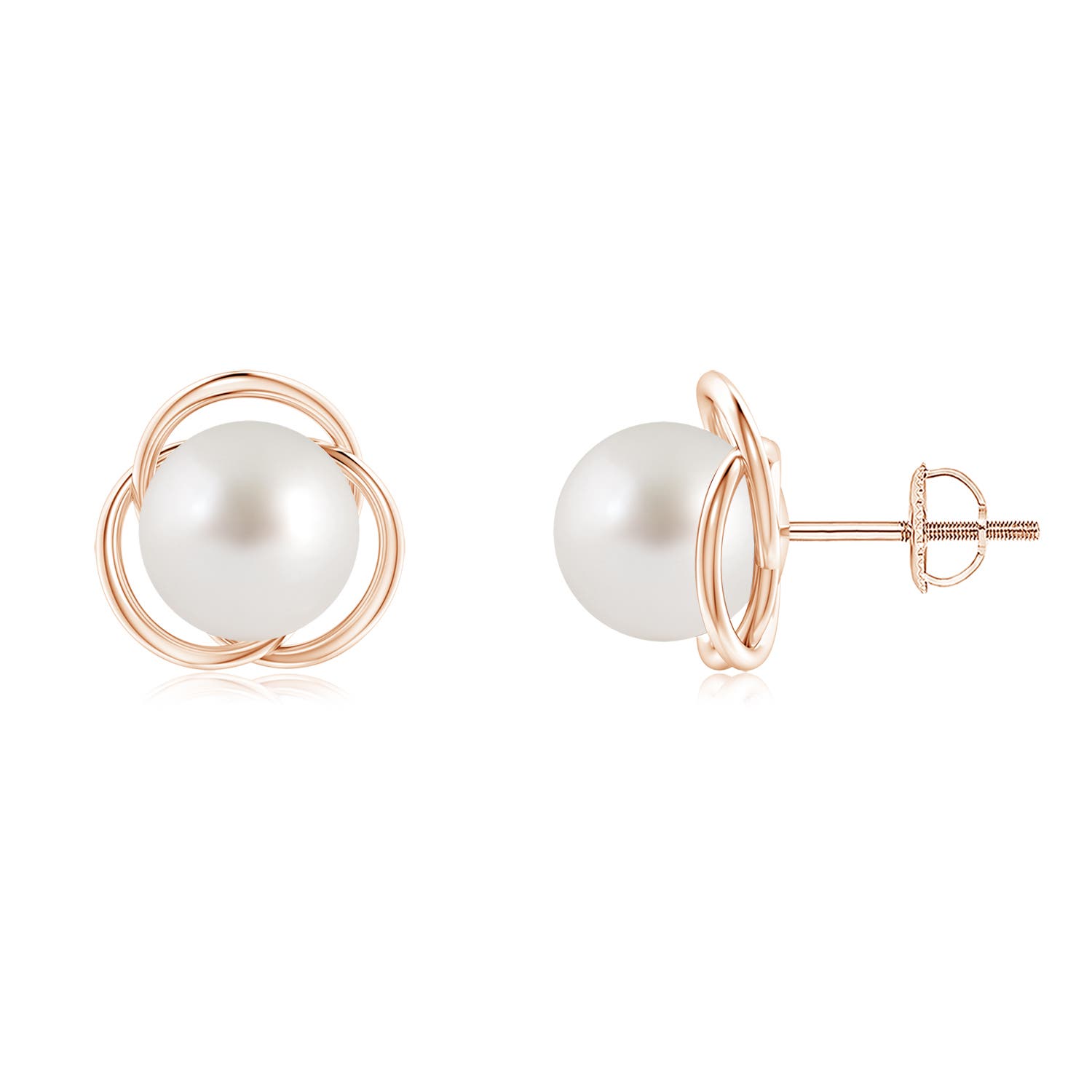 AAA - South Sea Cultured Pearl / 7.4 CT / 14 KT Rose Gold