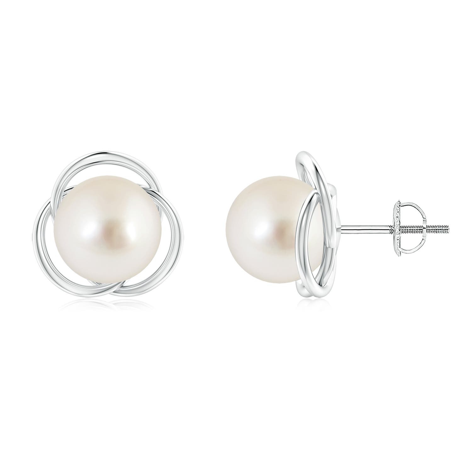 AAAA - South Sea Cultured Pearl / 10.5 CT / 14 KT White Gold