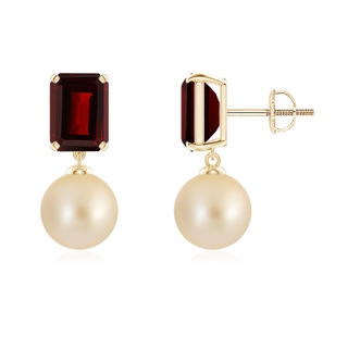 Round AA Golden South Sea Cultured Pearl