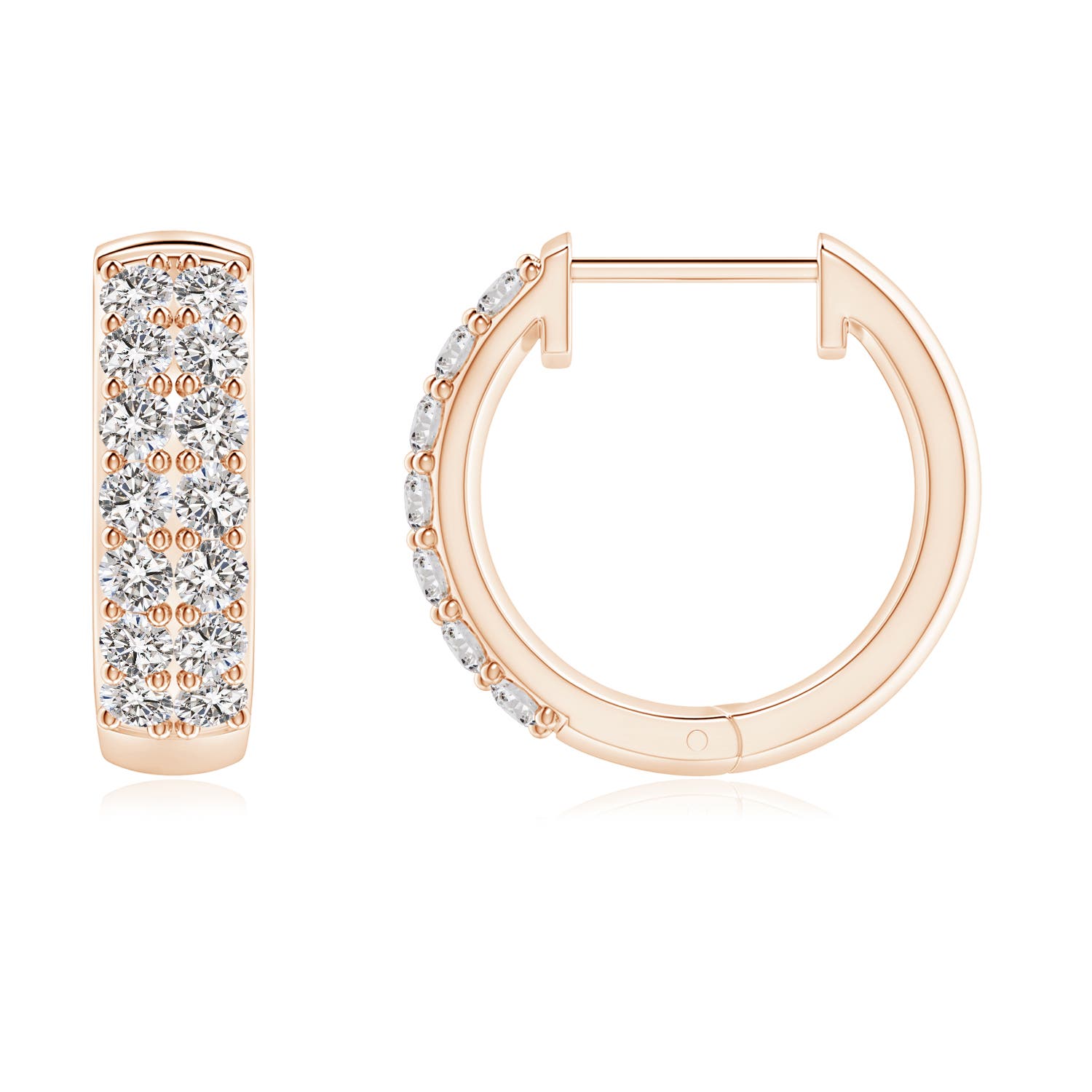 I-J, I1-I2 / 0.64 CT / 14 KT Rose Gold