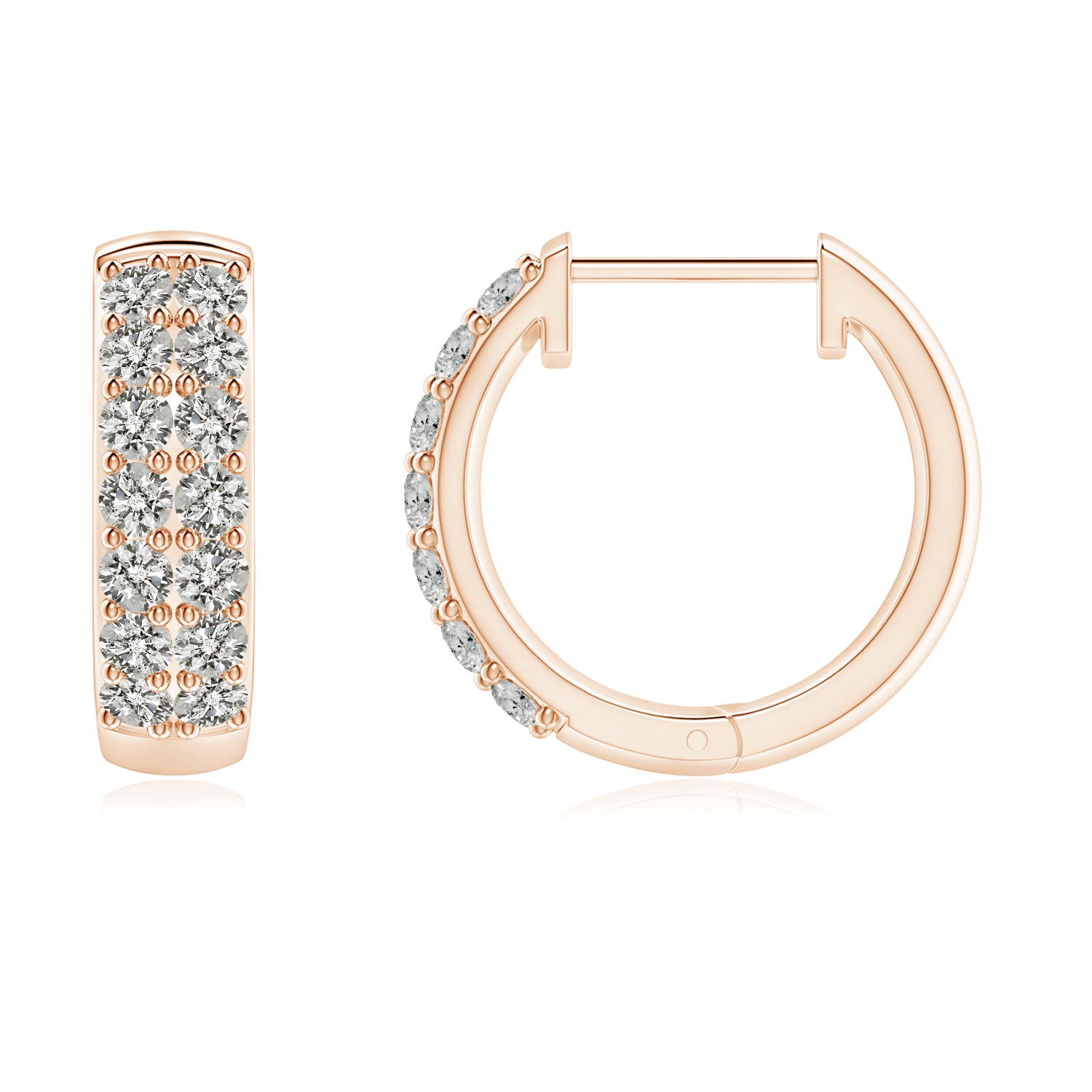 K, I3 / 0.64 CT / 14 KT Rose Gold