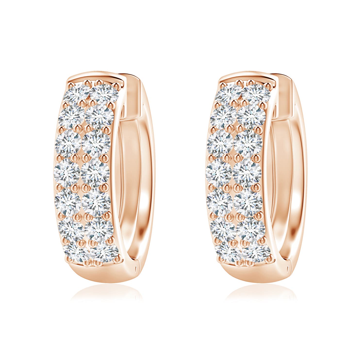 F-G, VS / 0.98 CT / 14 KT Rose Gold