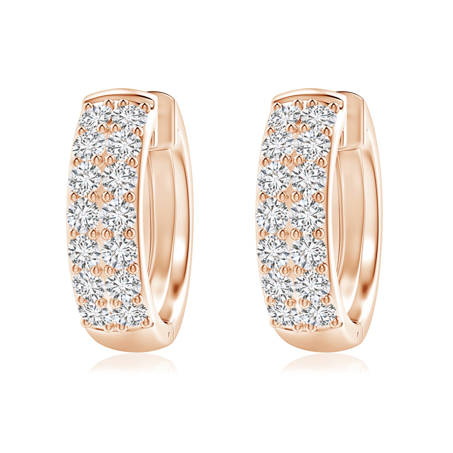 H, SI2 / 0.98 CT / 14 KT Rose Gold