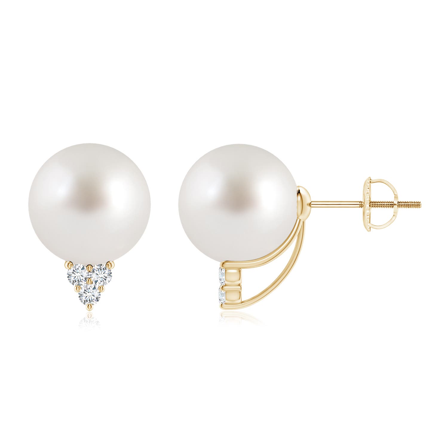 AAA - South Sea Cultured Pearl / 14.53 CT / 14 KT Yellow Gold