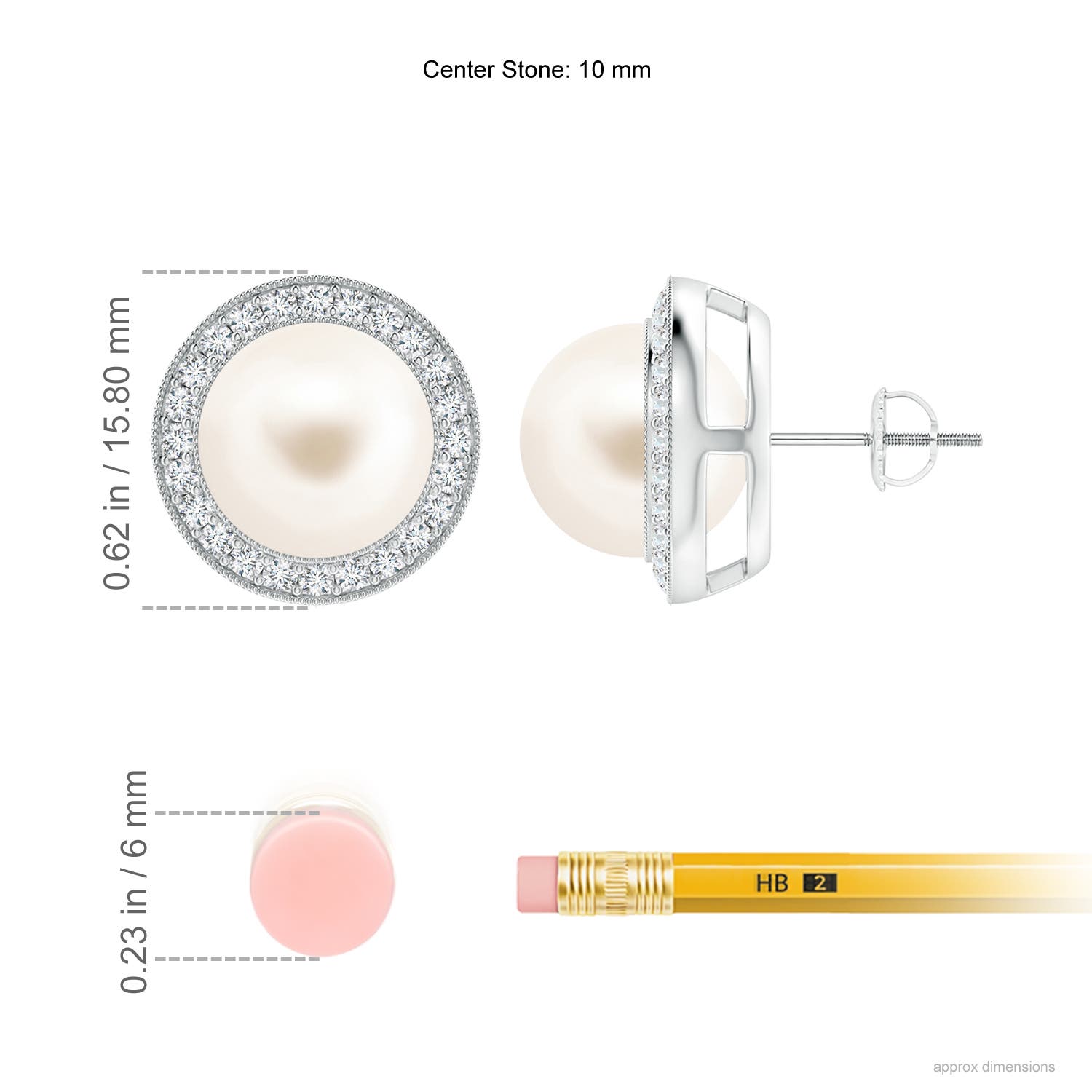 AAA / 15.07 CT / 14 KT White Gold