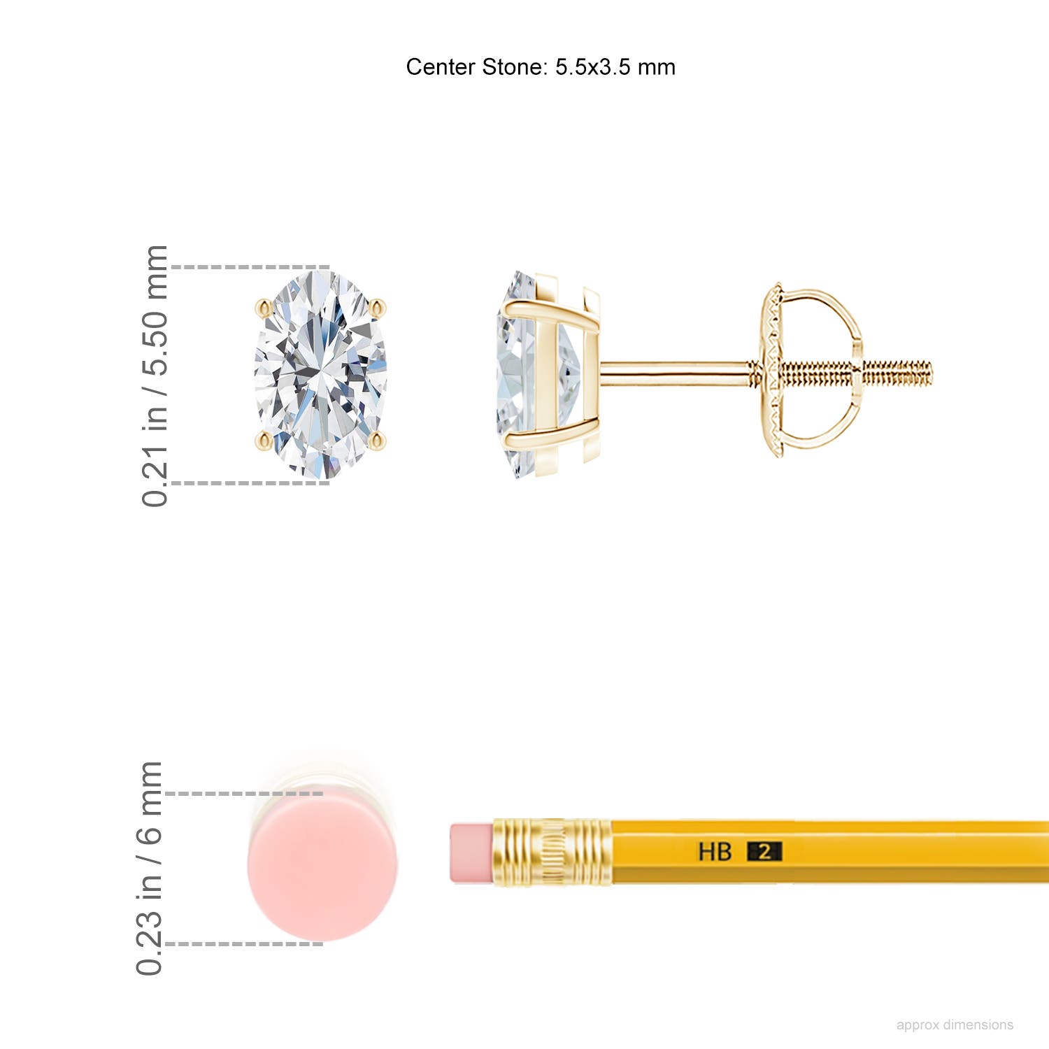 G, VS2 / 0.66 CT / 14 KT Yellow Gold