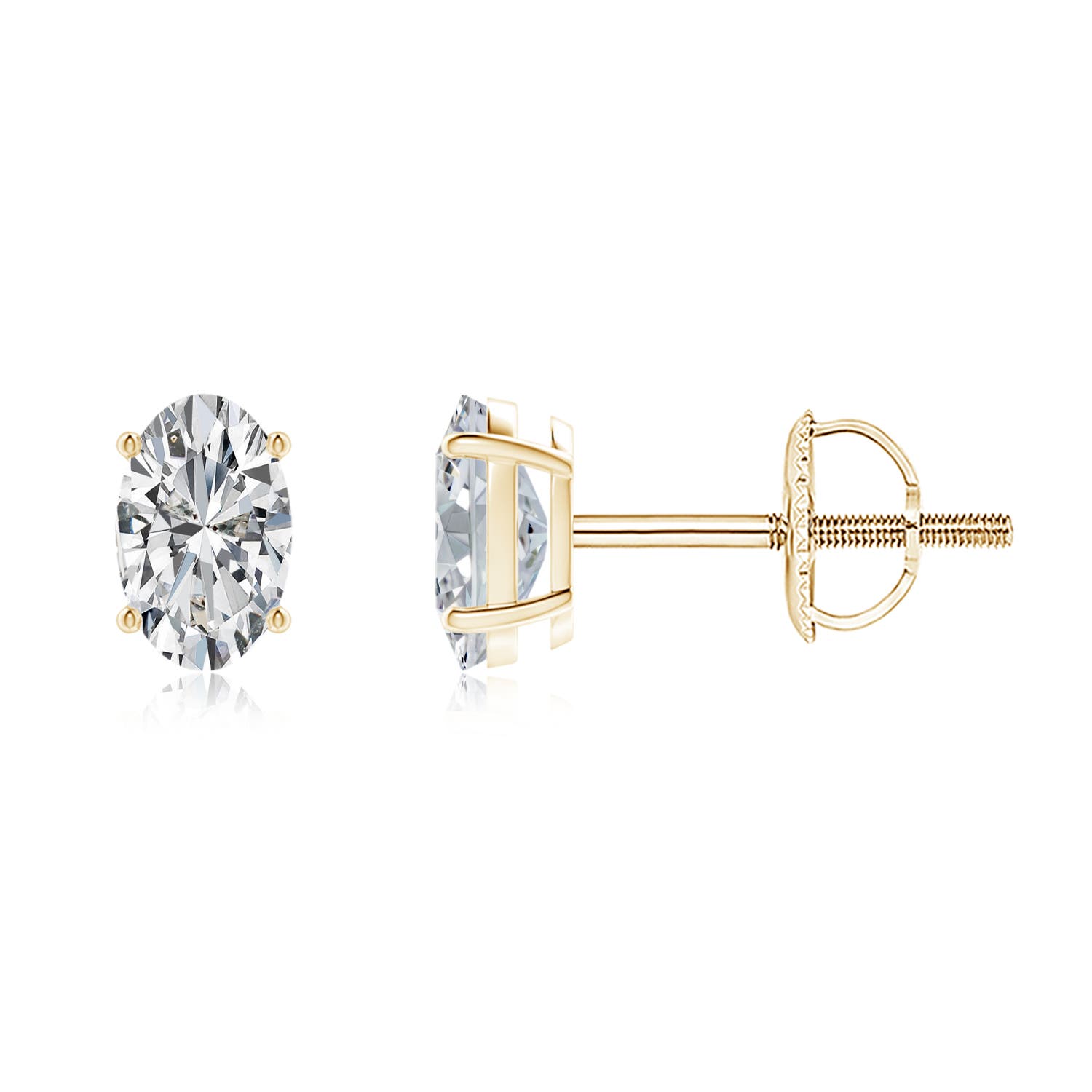 H, SI2 / 0.66 CT / 14 KT Yellow Gold