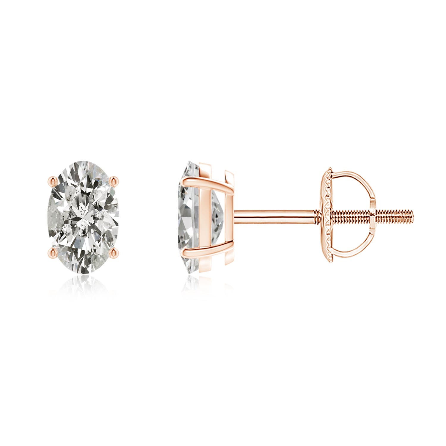 K, I3 / 0.66 CT / 14 KT Rose Gold