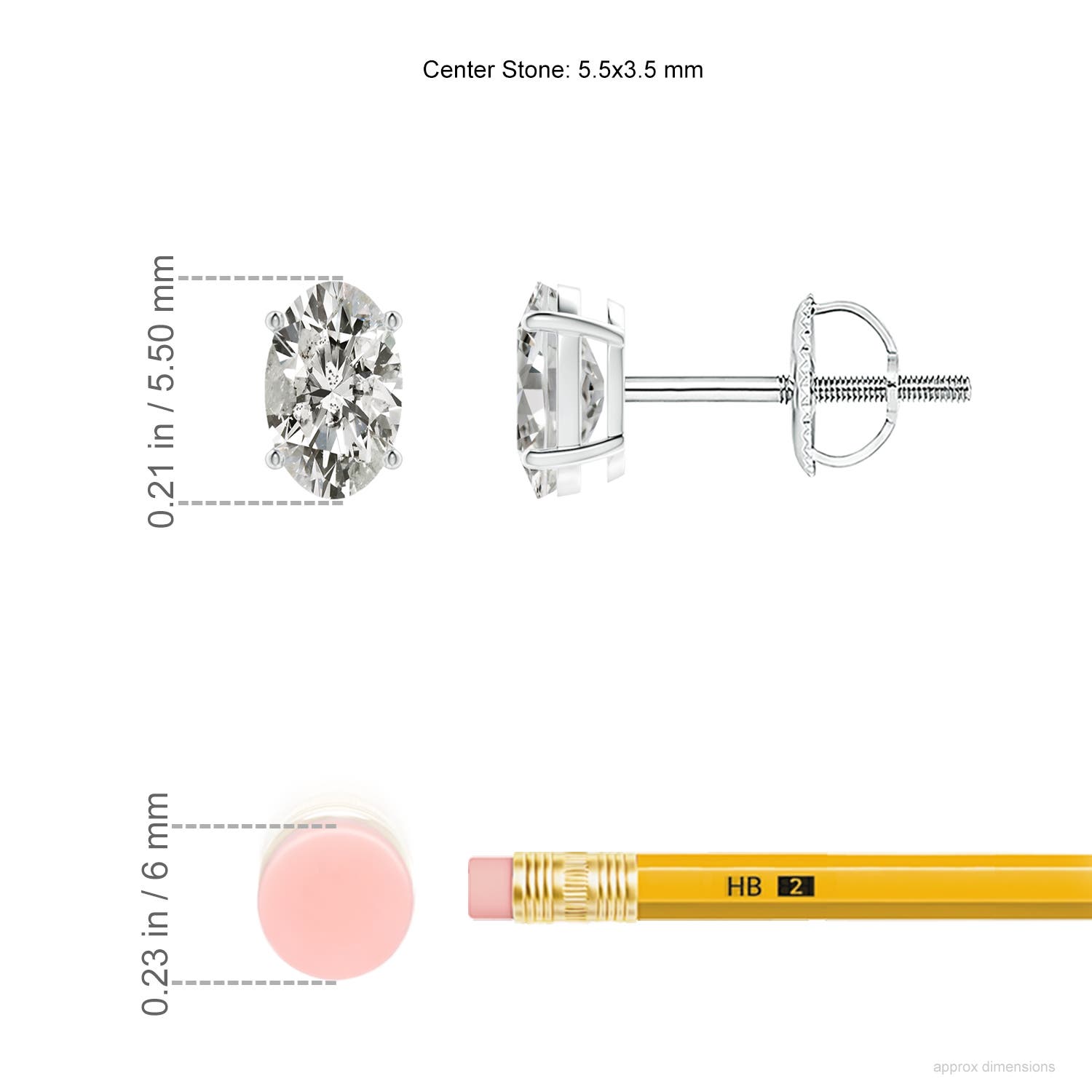 K, I3 / 0.66 CT / 14 KT White Gold