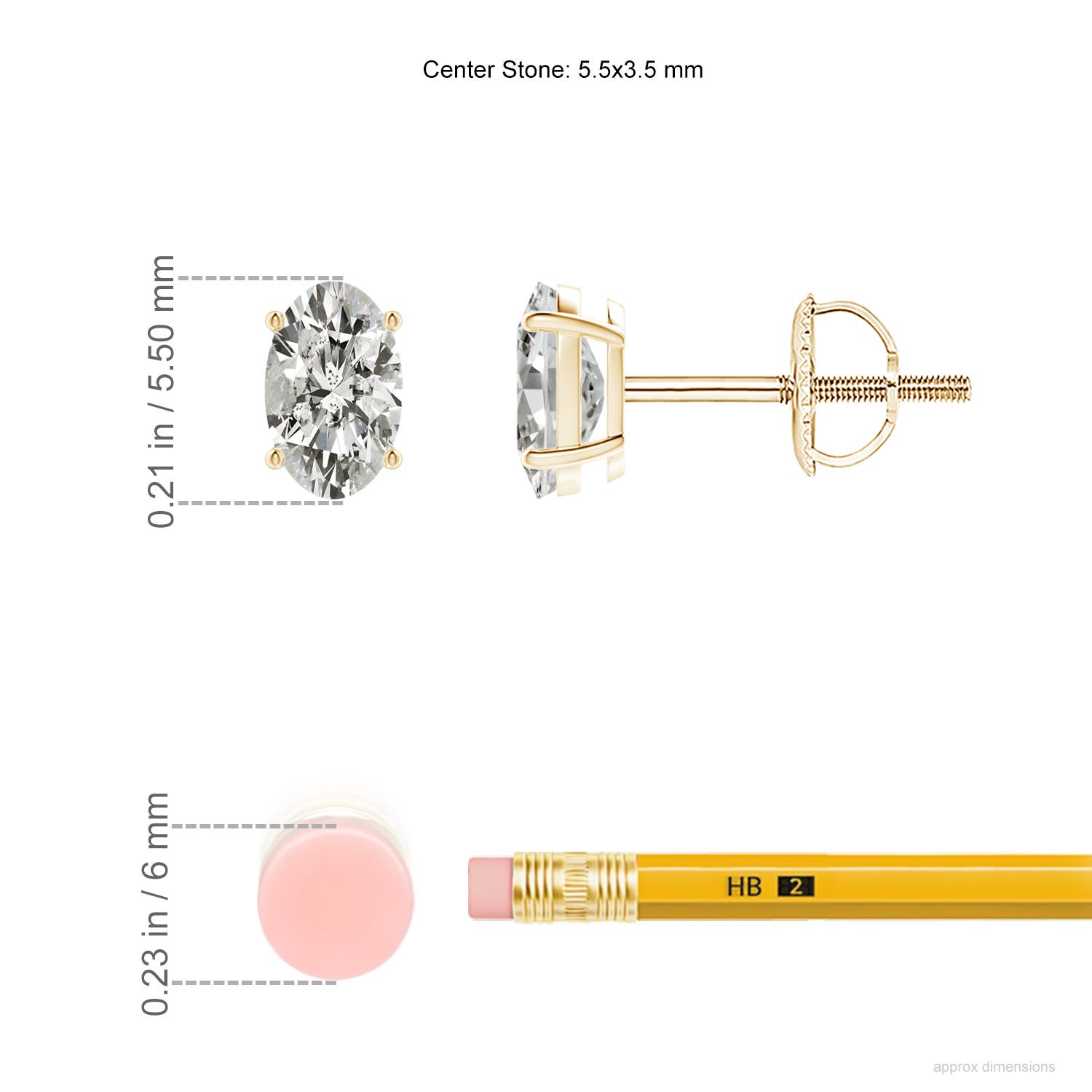 K, I3 / 0.66 CT / 14 KT Yellow Gold