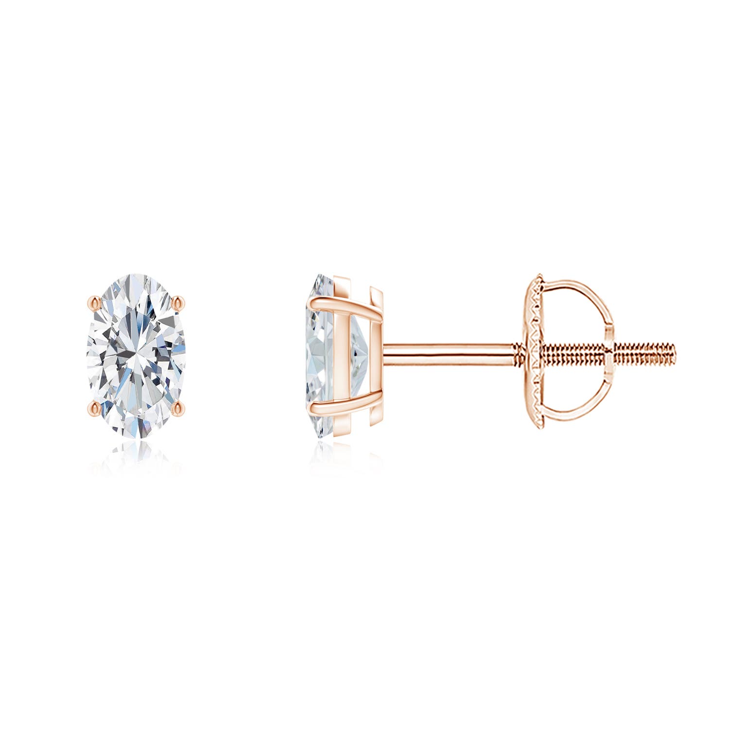 G, VS2 / 0.42 CT / 14 KT Rose Gold