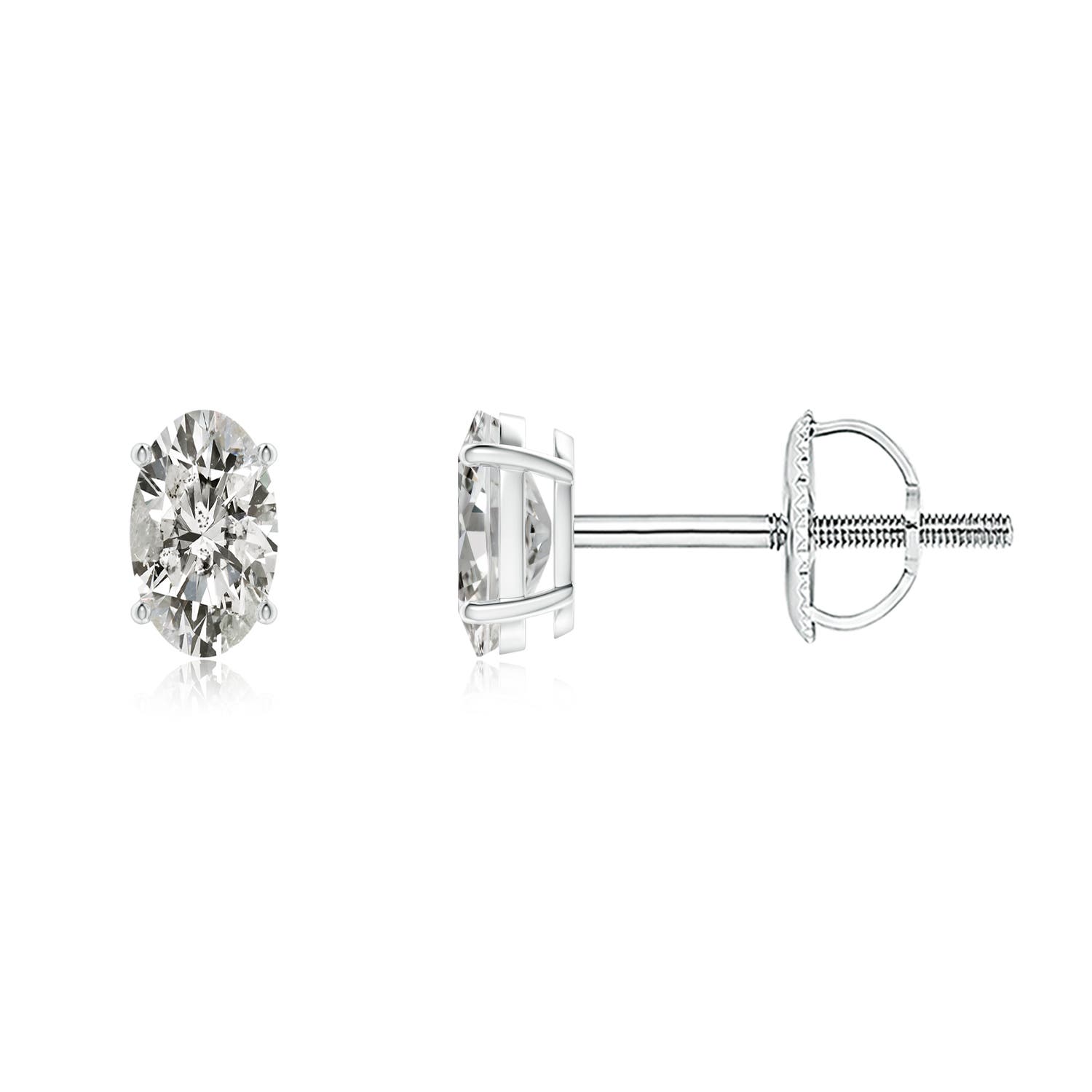 K, I3 / 0.42 CT / 14 KT White Gold