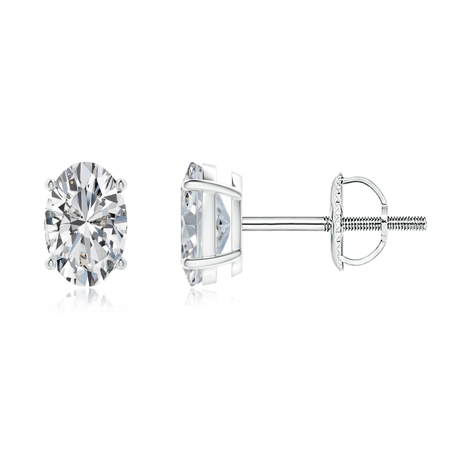 H, SI2 / 0.86 CT / 14 KT White Gold