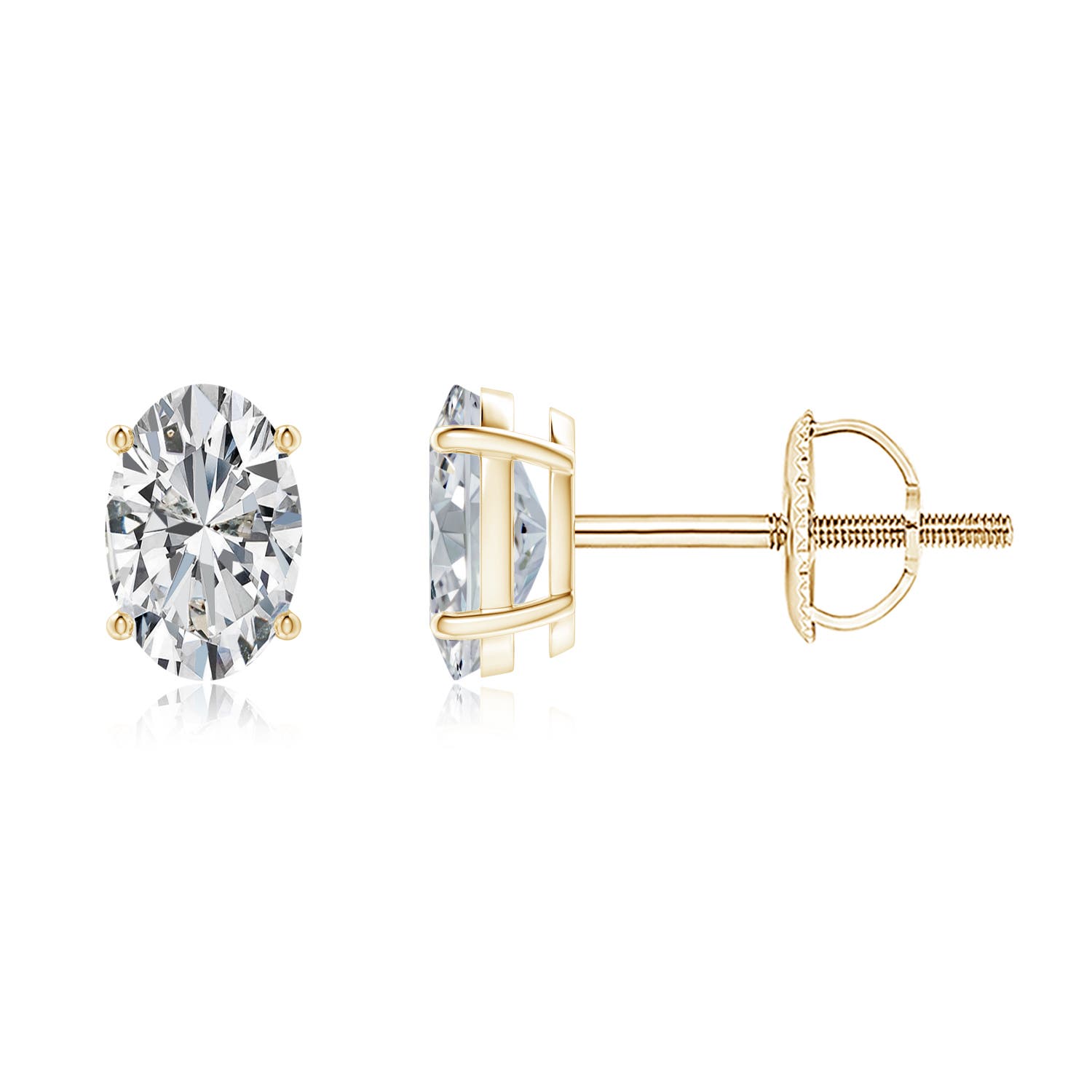 H, SI2 / 0.86 CT / 14 KT Yellow Gold