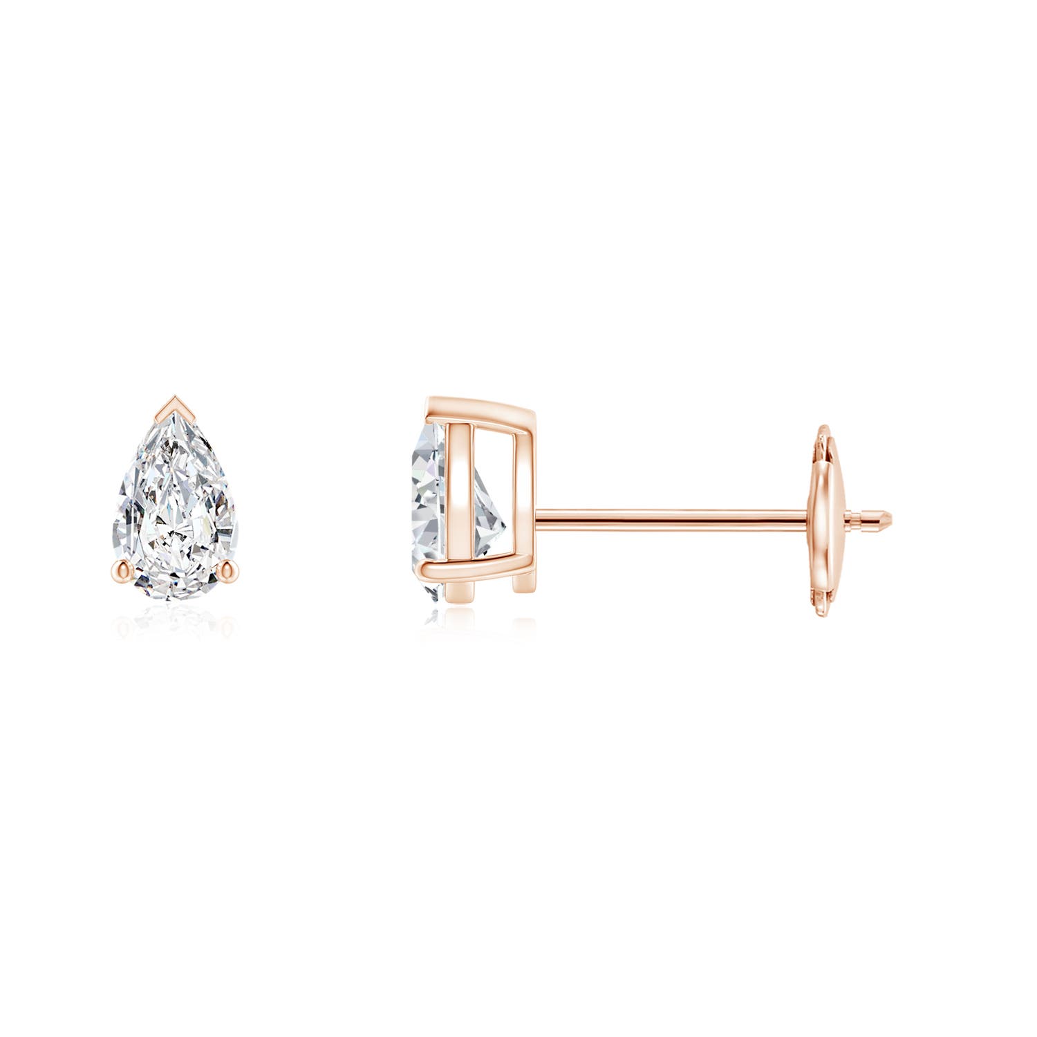 H, SI2 / 0.2 CT / 14 KT Rose Gold