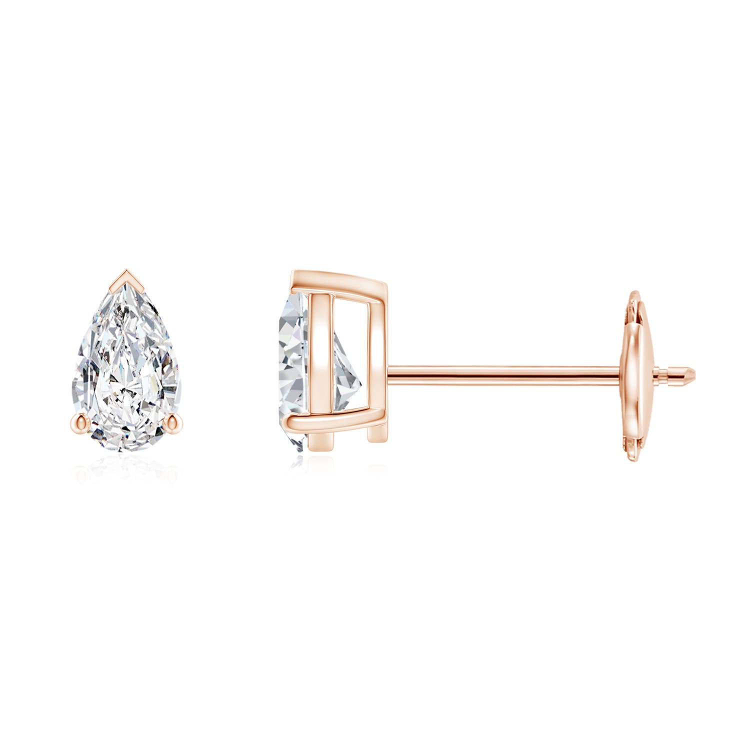 H, SI2 / 0.4 CT / 14 KT Rose Gold