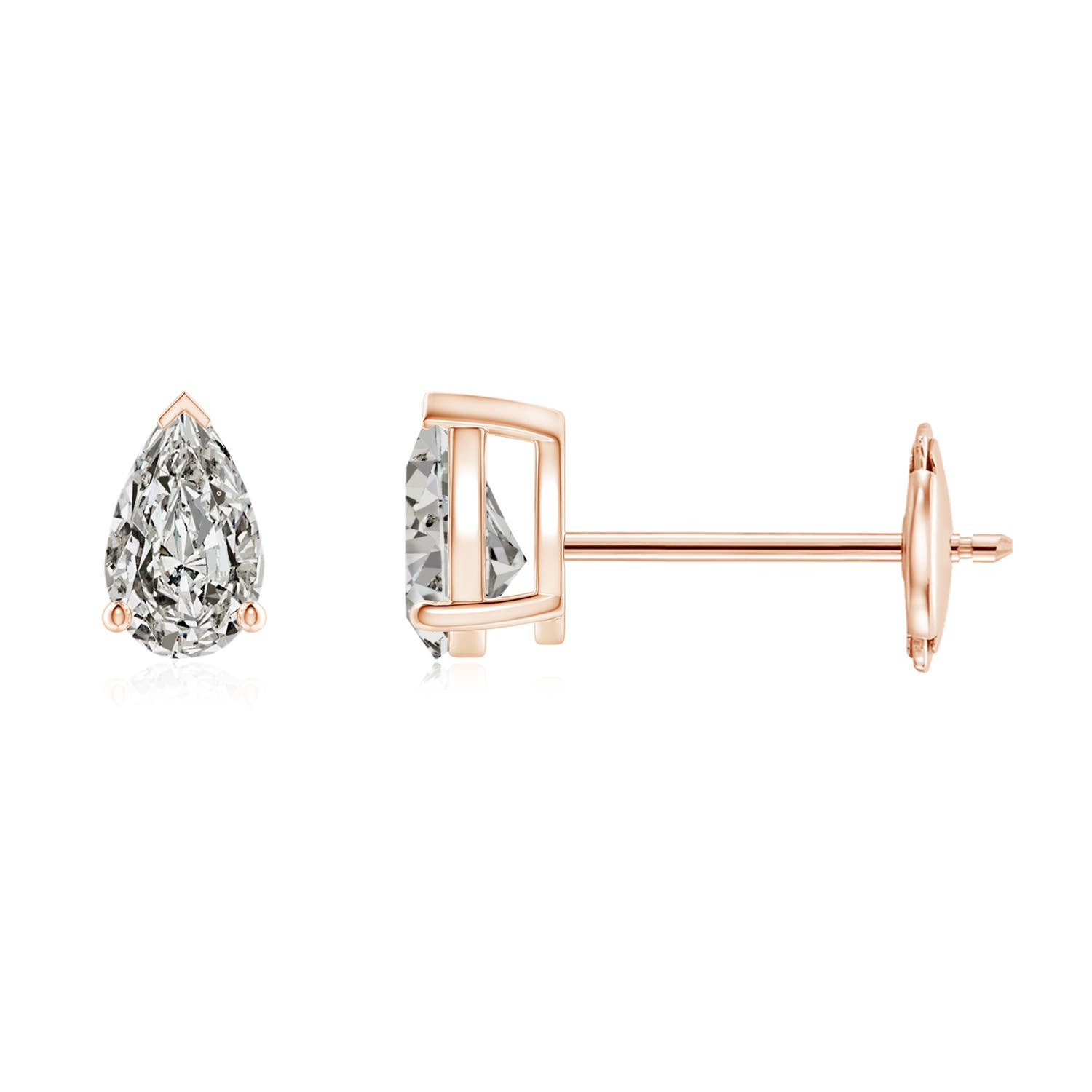 K, I3 / 0.4 CT / 14 KT Rose Gold