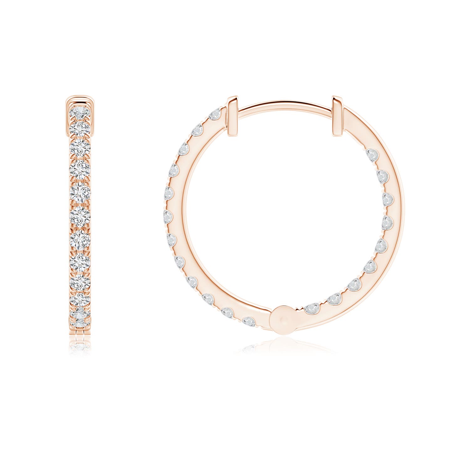 H, SI2 / 0.5 CT / 14 KT Rose Gold