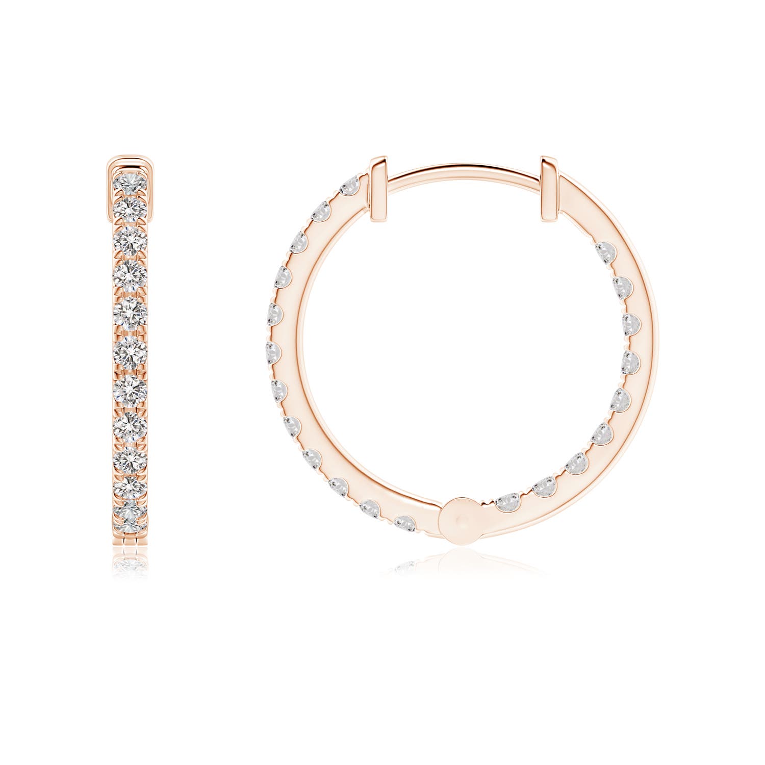 I-J, I1-I2 / 0.5 CT / 14 KT Rose Gold