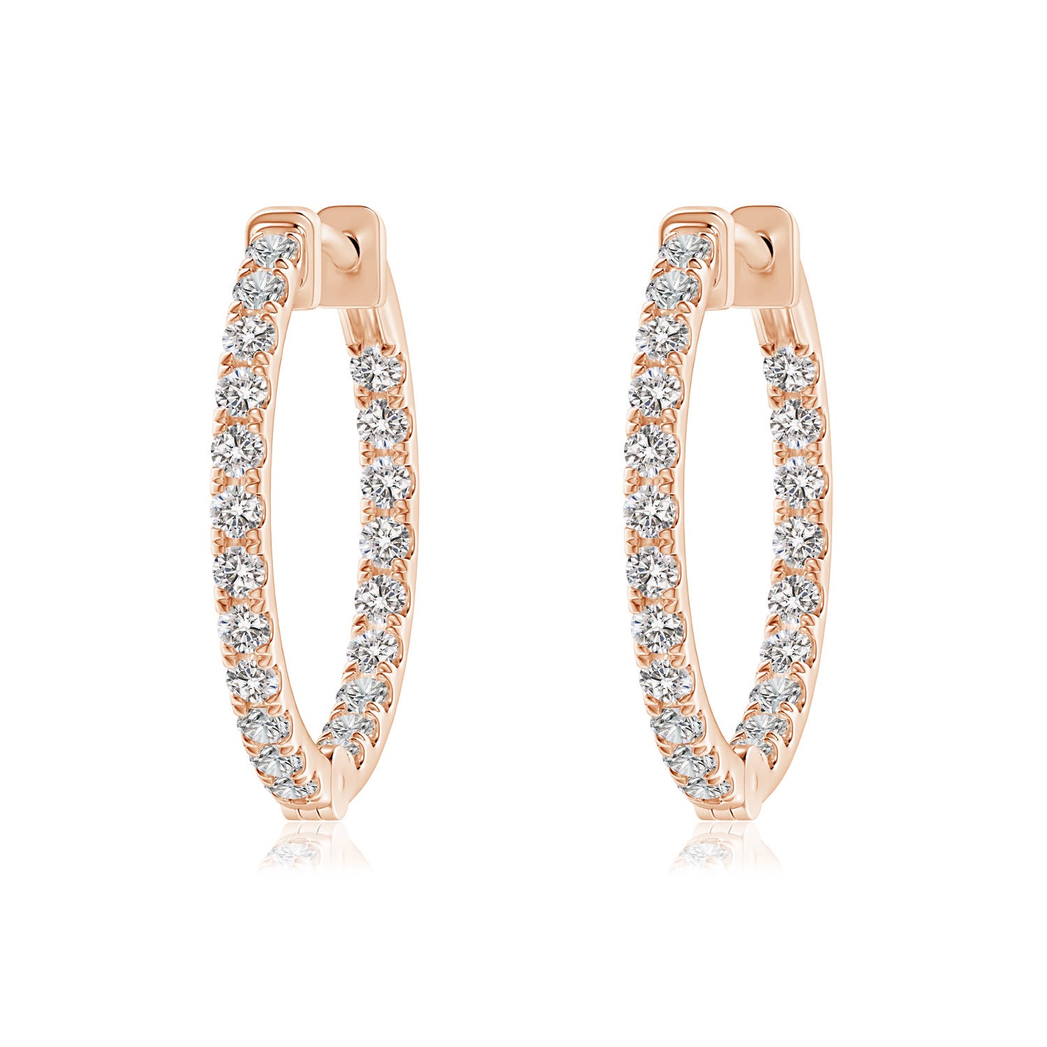 I-J, I1-I2 / 0.76 CT / 14 KT Rose Gold