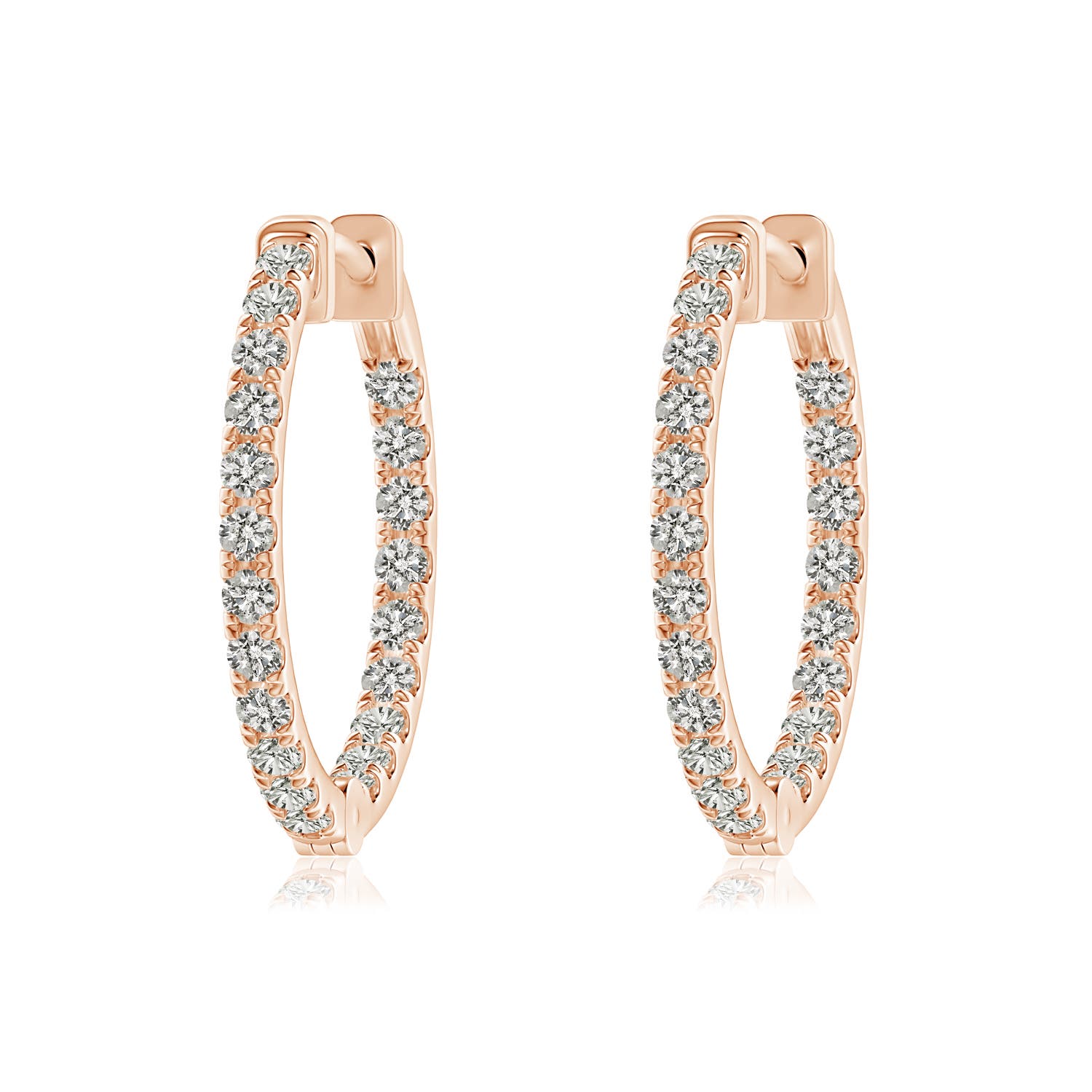 K, I3 / 0.76 CT / 14 KT Rose Gold