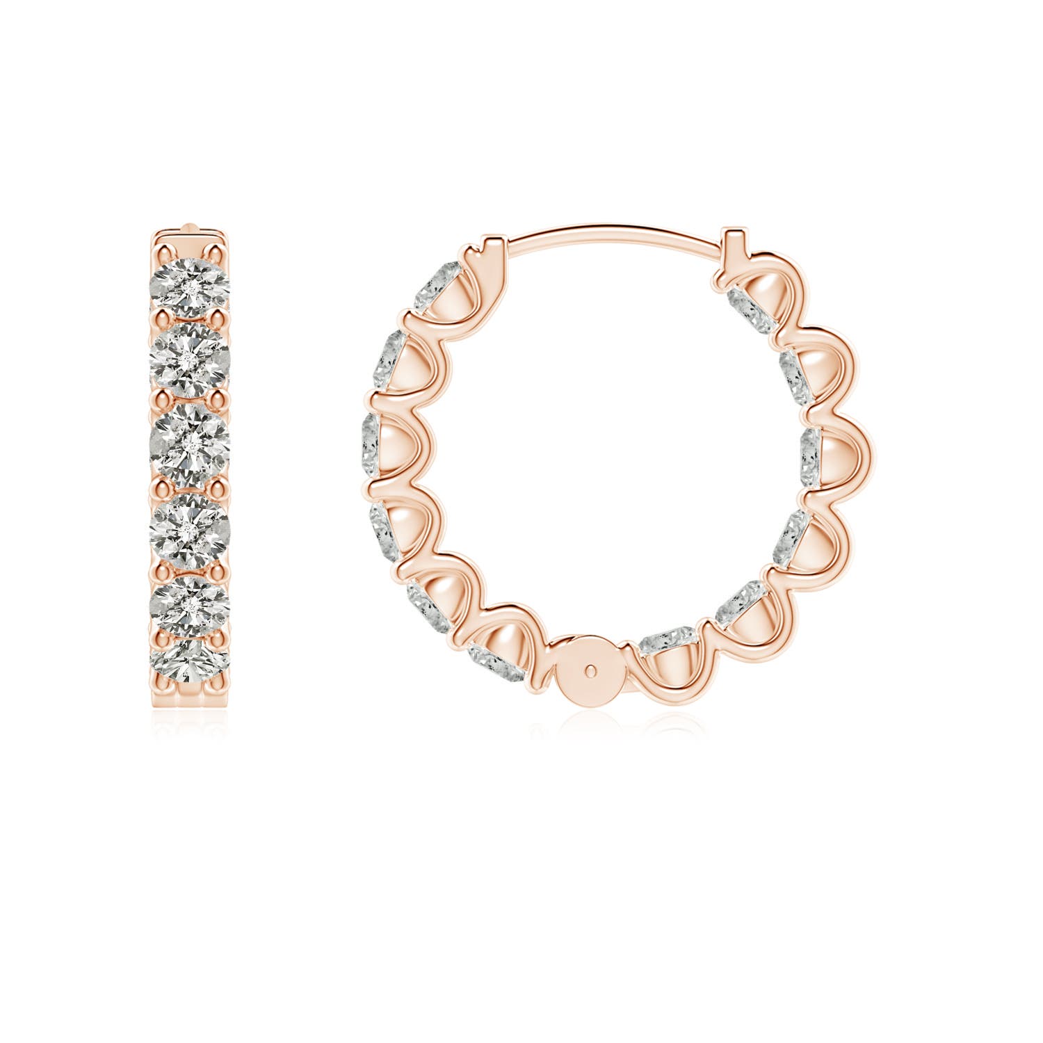 K, I3 / 1.01 CT / 14 KT Rose Gold