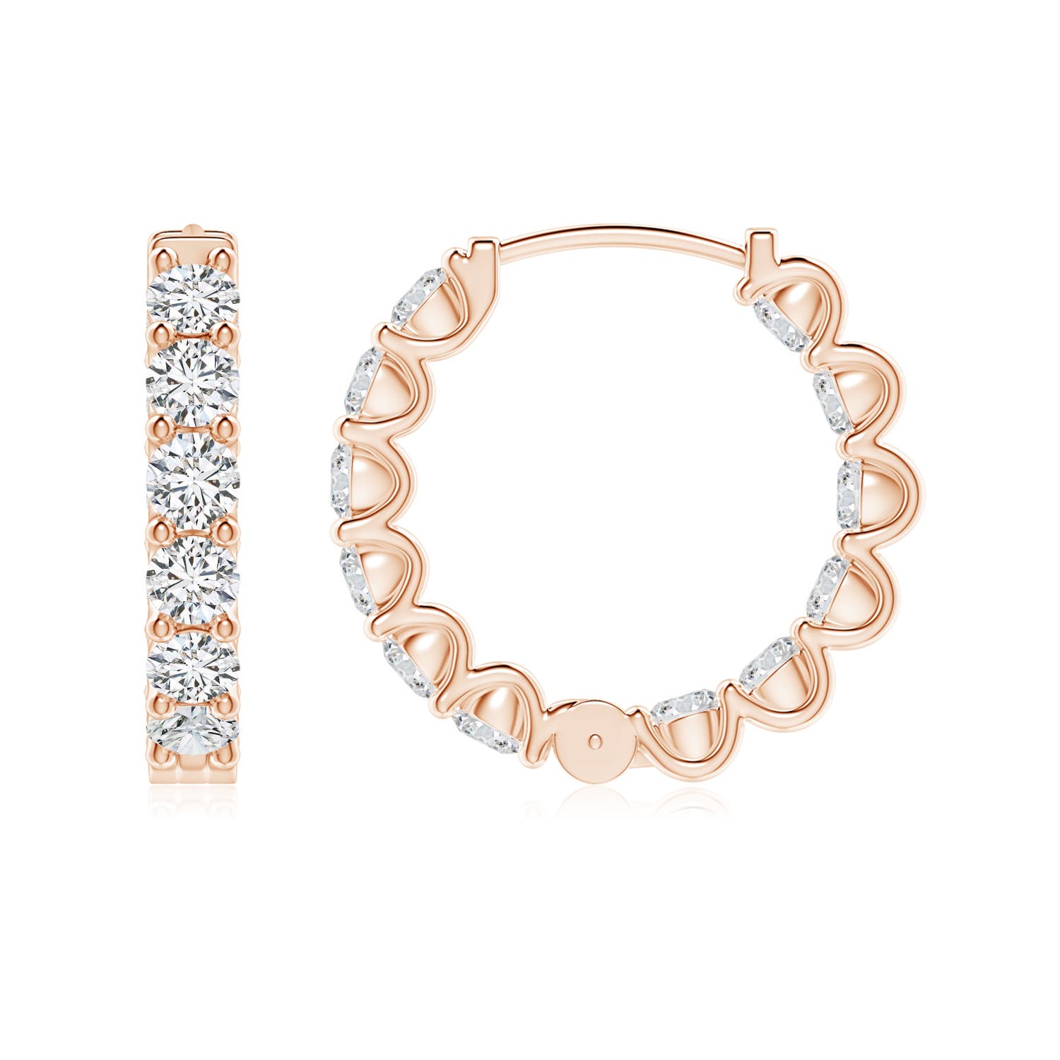 H, SI2 / 1.66 CT / 14 KT Rose Gold