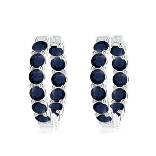 Round A Blue Sapphire