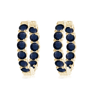 Round A Blue Sapphire