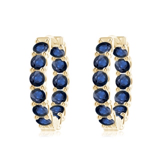 Round AA Blue Sapphire