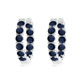 Round A Blue Sapphire