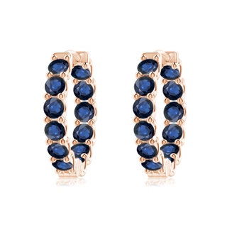 Round AA Blue Sapphire