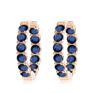 Round AA Blue Sapphire