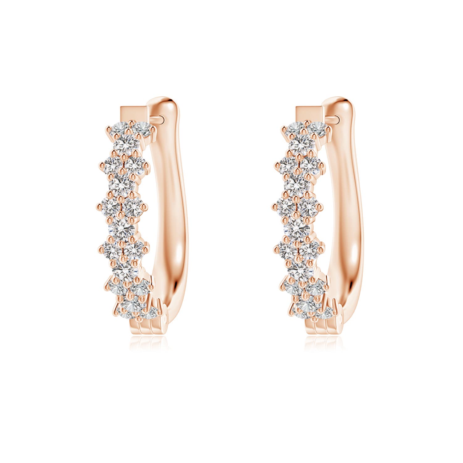 I-J, I1-I2 / 0.51 CT / 14 KT Rose Gold