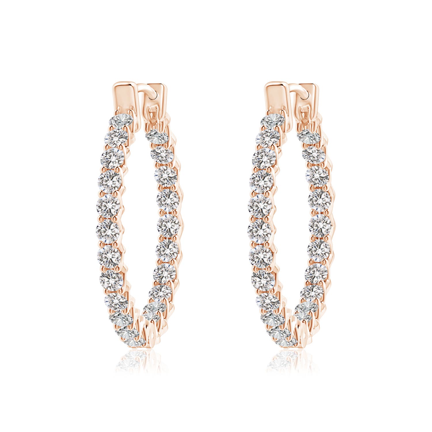 I-J, I1-I2 / 0.86 CT / 14 KT Rose Gold