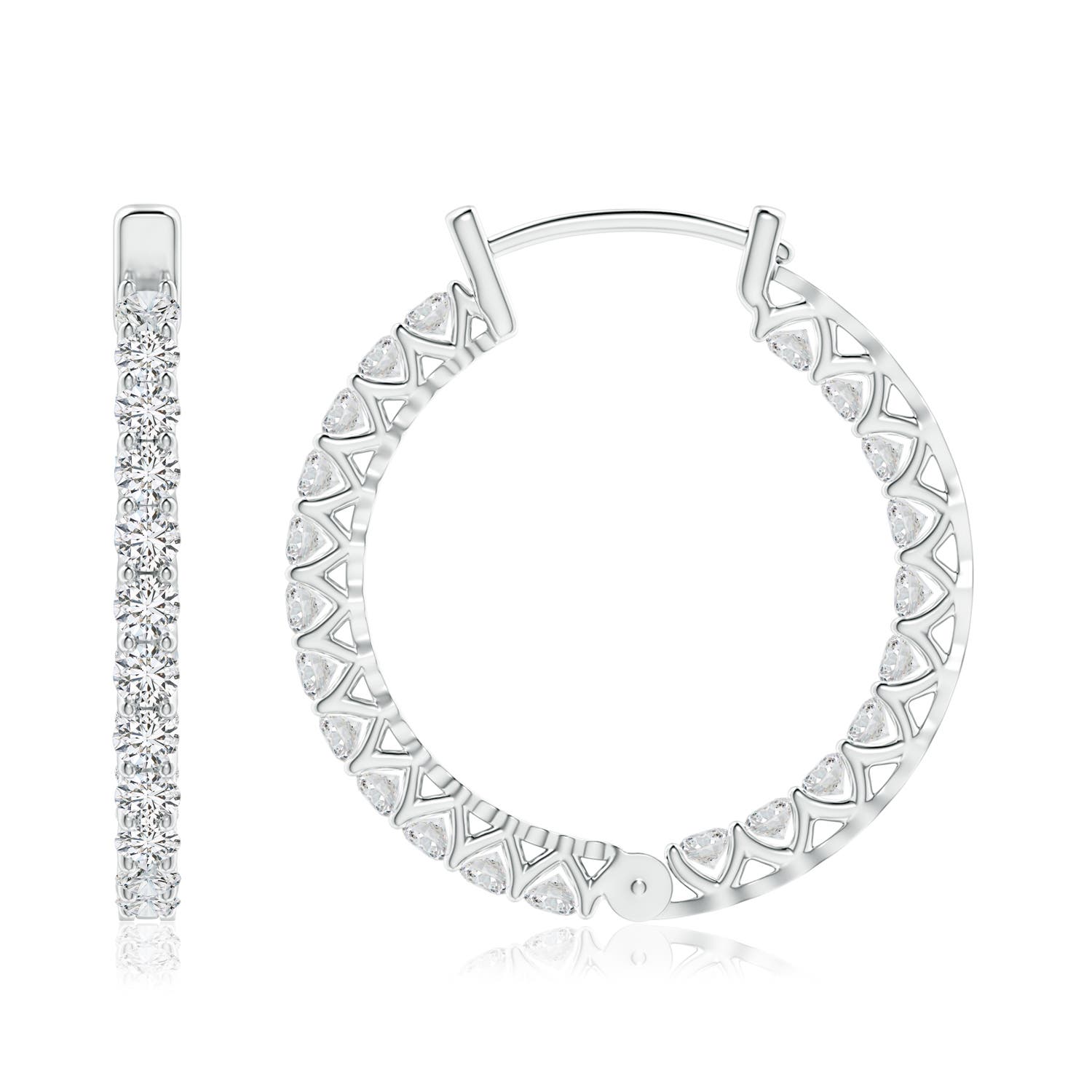 H, SI2 / 1.01 CT / 14 KT White Gold