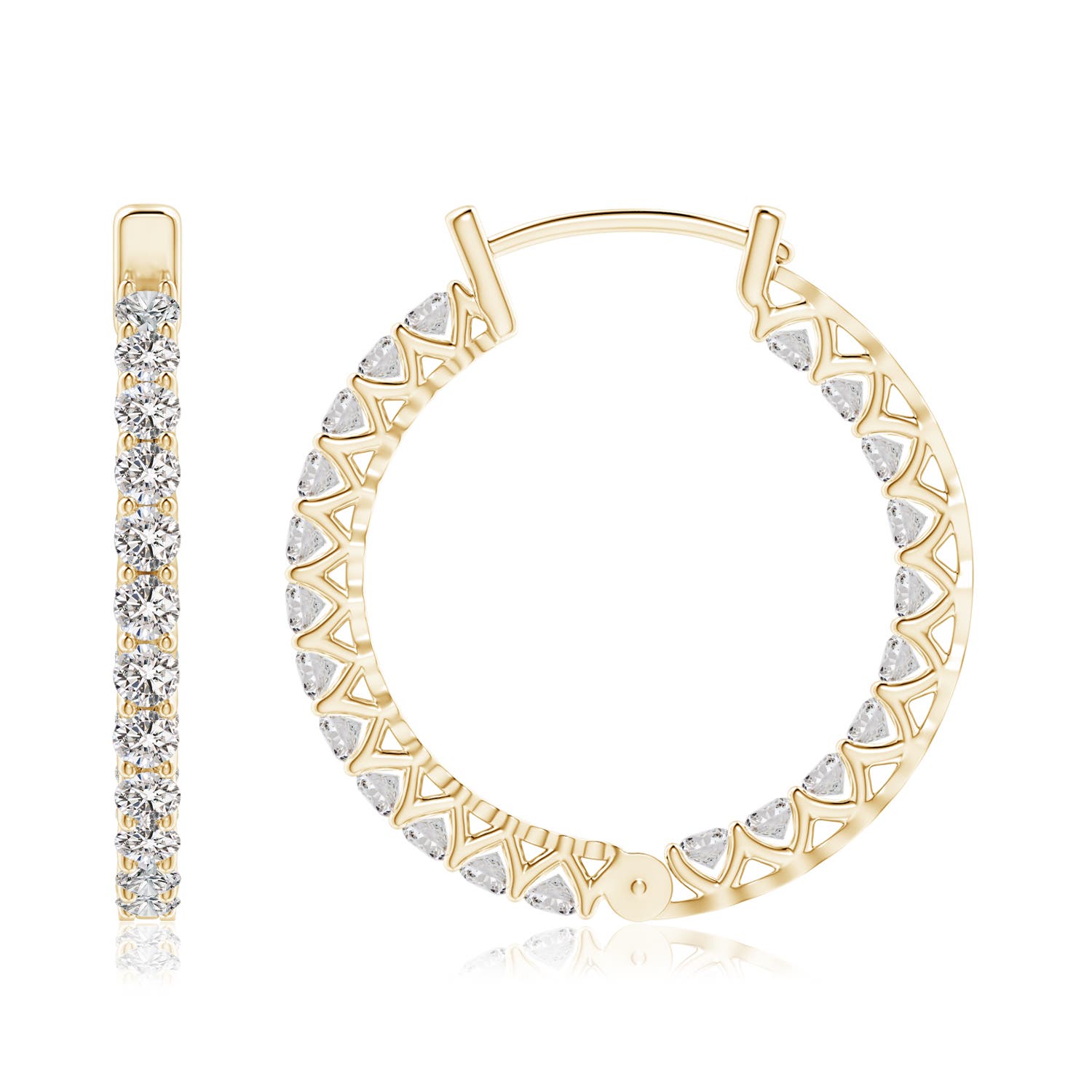 I-J, I1-I2 / 1.01 CT / 14 KT Yellow Gold