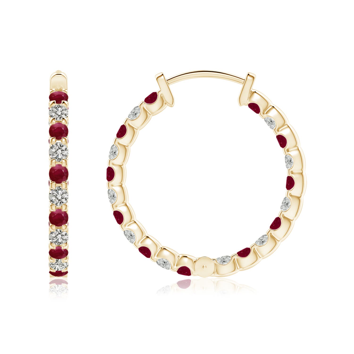 A - Ruby / 1.19 CT / 14 KT Yellow Gold