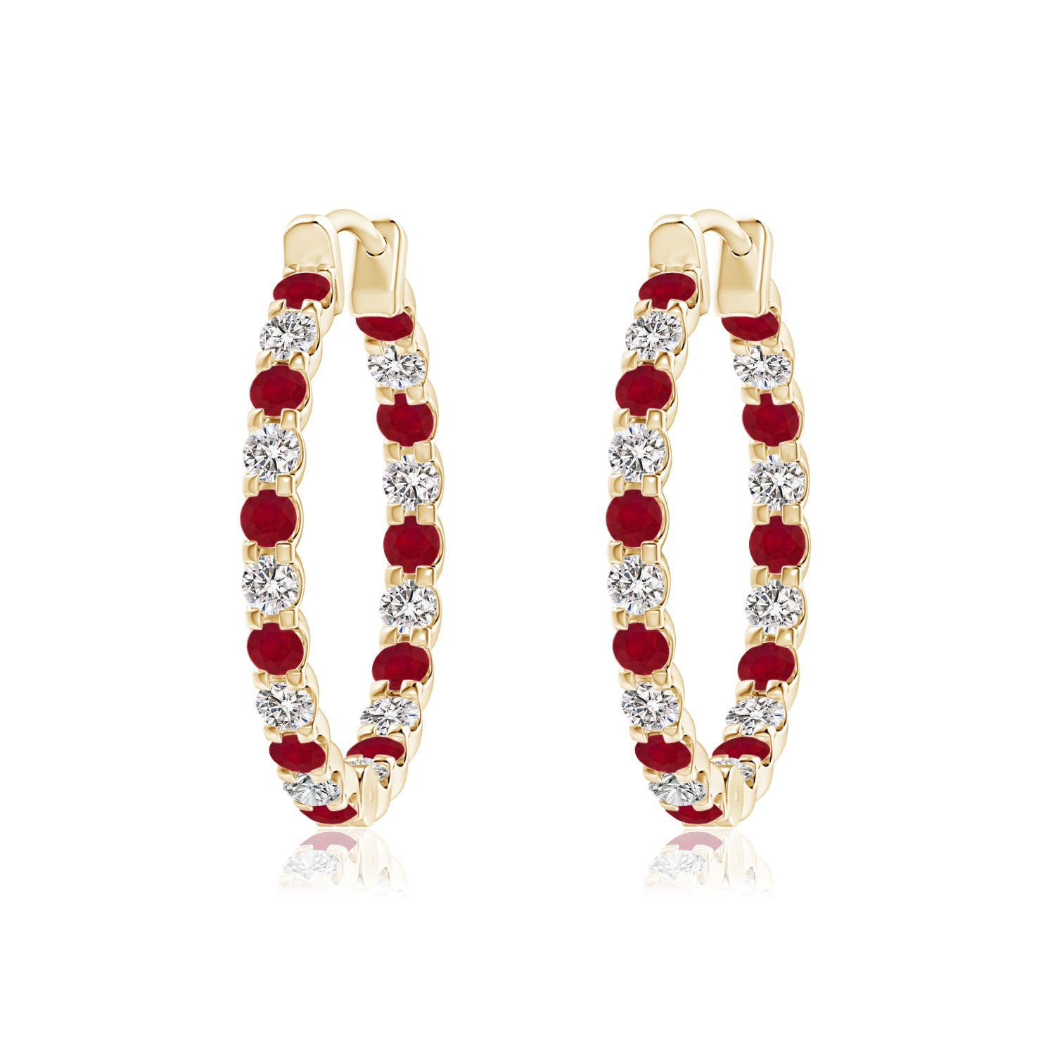 AA - Ruby / 1.19 CT / 14 KT Yellow Gold