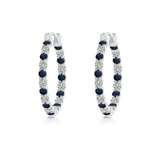 Round A Blue Sapphire