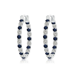 Round A Blue Sapphire