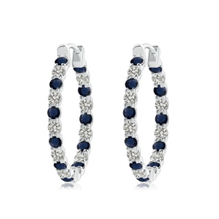 Round A Blue Sapphire
