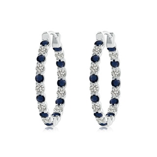 Round A Blue Sapphire