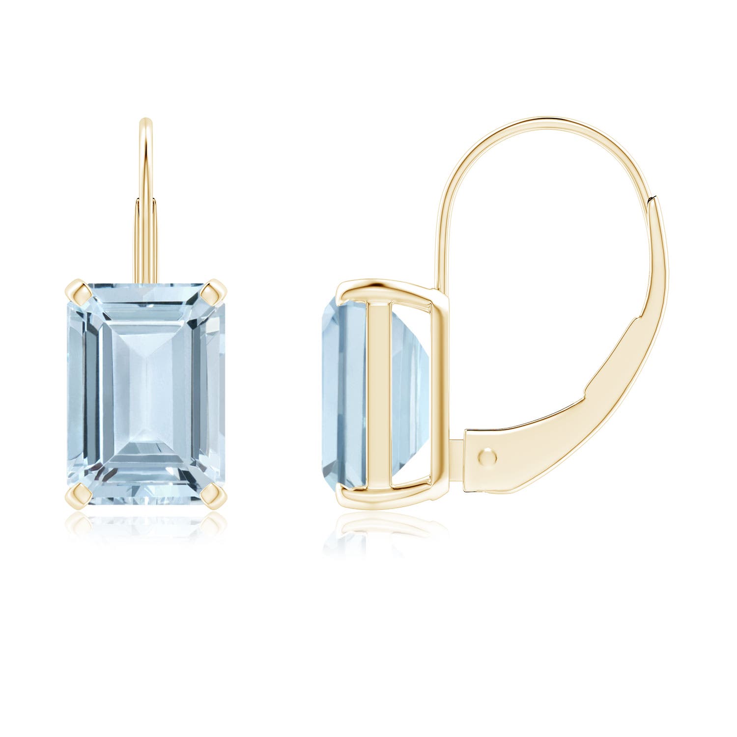 A - Aquamarine / 1.6 CT / 14 KT Yellow Gold