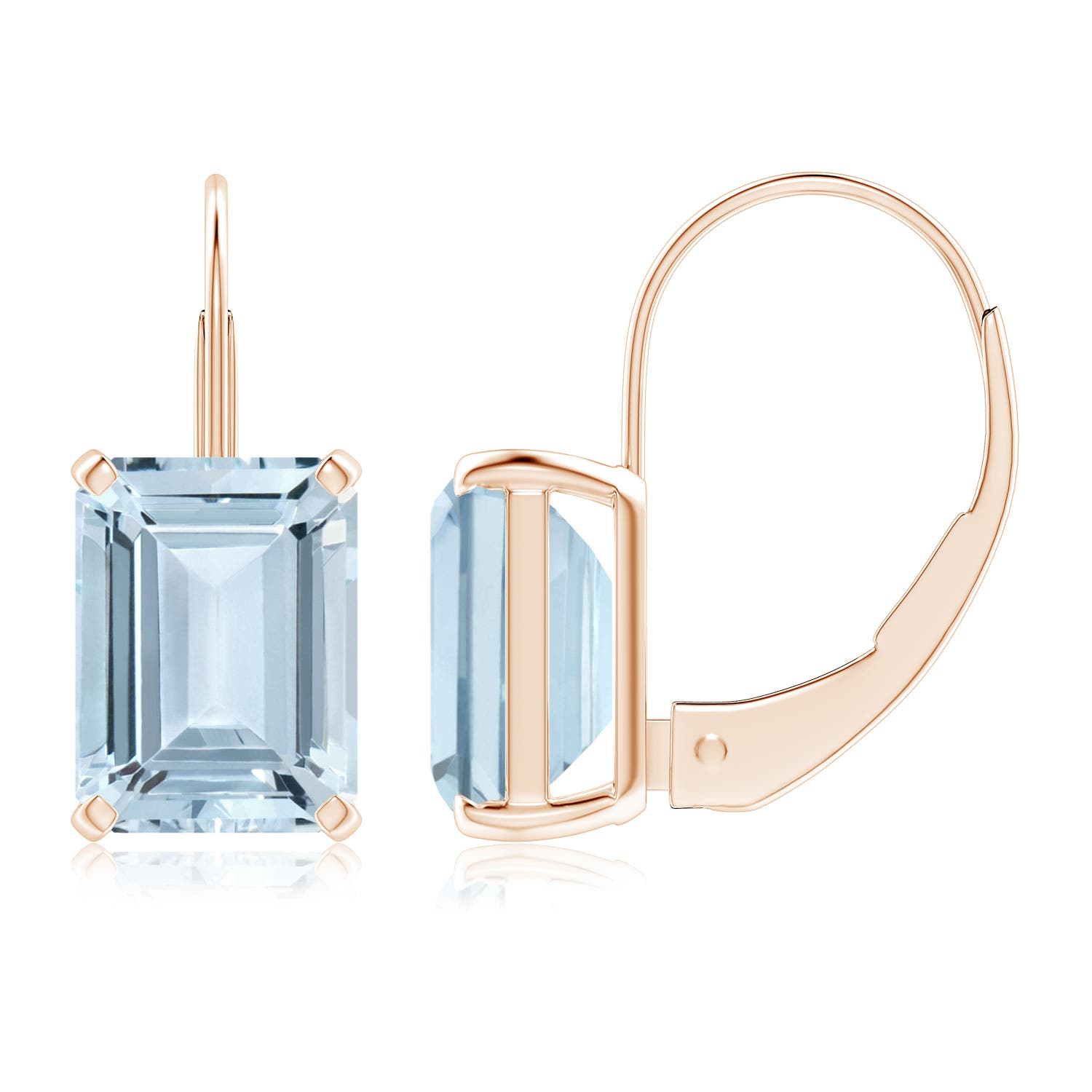 A - Aquamarine / 2.7 CT / 14 KT Rose Gold