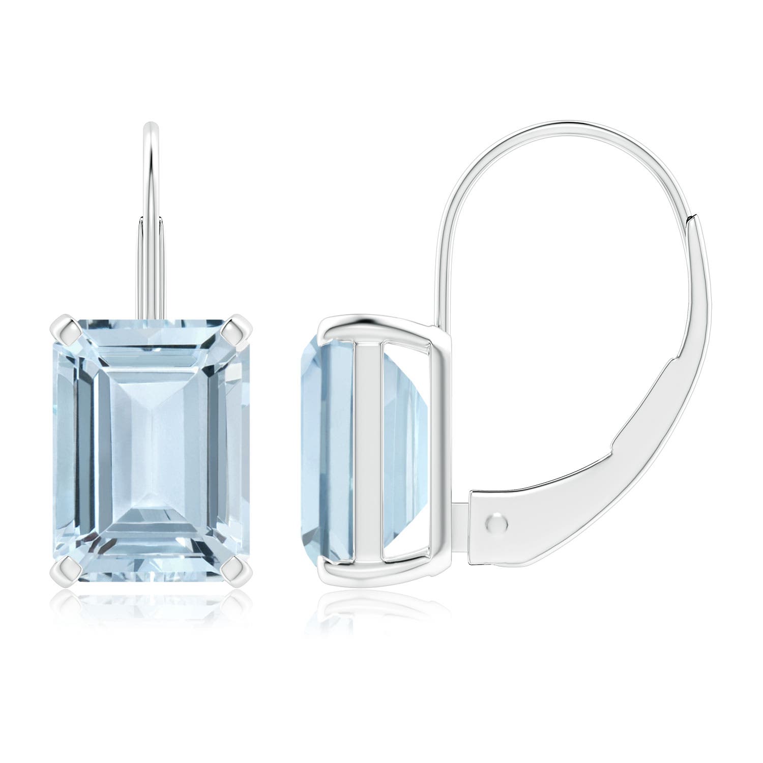 A - Aquamarine / 2.7 CT / 14 KT White Gold